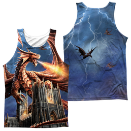 Anne Stokes Dragons Fury Men's All Over Print Tank Men's All Over Print Tank Anne Stokes   
