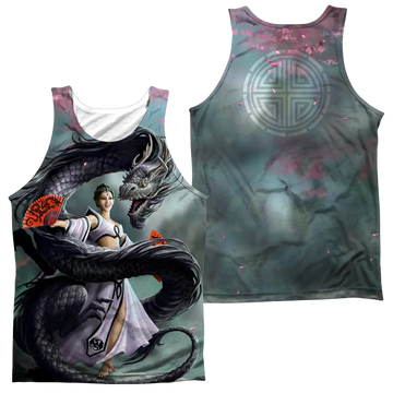 Anne Stokes Dragon Dancer Men's All Over Print Tank Anne Stokes