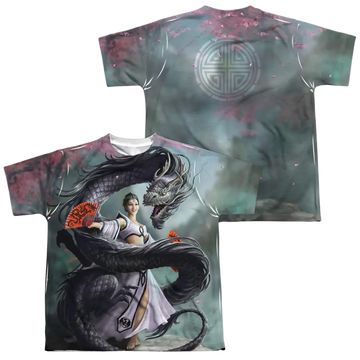 Anne Stokes Dragon Dancer - Youth All-Over Print T-Shirt (Ages 8-12) Anne Stokes