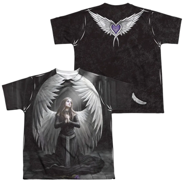 Anne Stokes Prayer For The Fallen - Youth All-Over Print T-Shirt (Ages 8-12) Anne Stokes