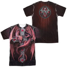 Anne Stokes Gothic Guardian Men's All Over Print T-Shirt Men's All-Over Print T-Shirt Anne Stokes   