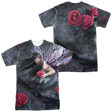 Anne Stokes Rose Fairy Men's All Over Print T-Shirt Anne Stokes