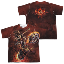 Anne Stokes Hellrider - Youth All-Over Print T-Shirt (Ages 8-12) Youth All-Over Print T-Shirt (Ages 8-12) Anne Stokes   
