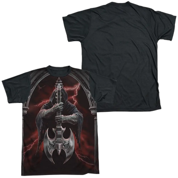 Anne Stokes Rock God - Men's Black Back T-Shirt Anne Stokes