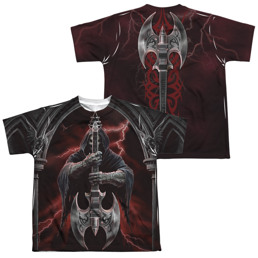 Anne Stokes Rock God - Youth All-Over Print T-Shirt (Ages 8-12) Youth All-Over Print T-Shirt (Ages 8-12) Anne Stokes   