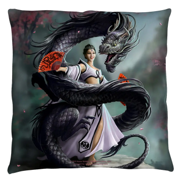 Anne Stokes Dragon Dancer Throw Pillow Anne Stokes