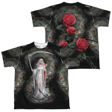 Anne Stokes Life Blood - Youth All-Over Print T-Shirt (Ages 8-12) Anne Stokes
