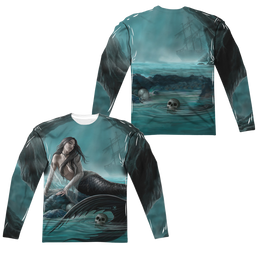 Anne Stokes Sirens Lament - Men's All-Over Print Long Sleeve T-Shirt Men's All-Over Print Long Sleeve Anne Stokes   