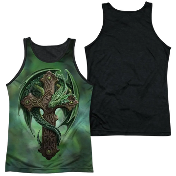 Anne Stokes Woodland Guardian Men's Black Back Tank Anne Stokes