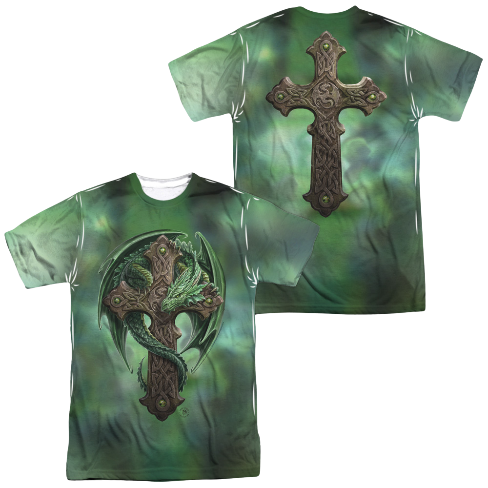 Anne Stokes Woodland Guardian - Men's All-Over Print T-Shirt Men's All-Over Print T-Shirt Anne Stokes   