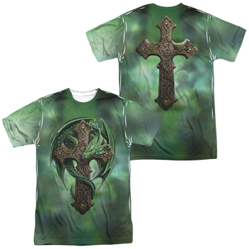 Anne Stokes Woodland Guardian - Men's All-Over Print T-Shirt Men's All-Over Print T-Shirt Anne Stokes   
