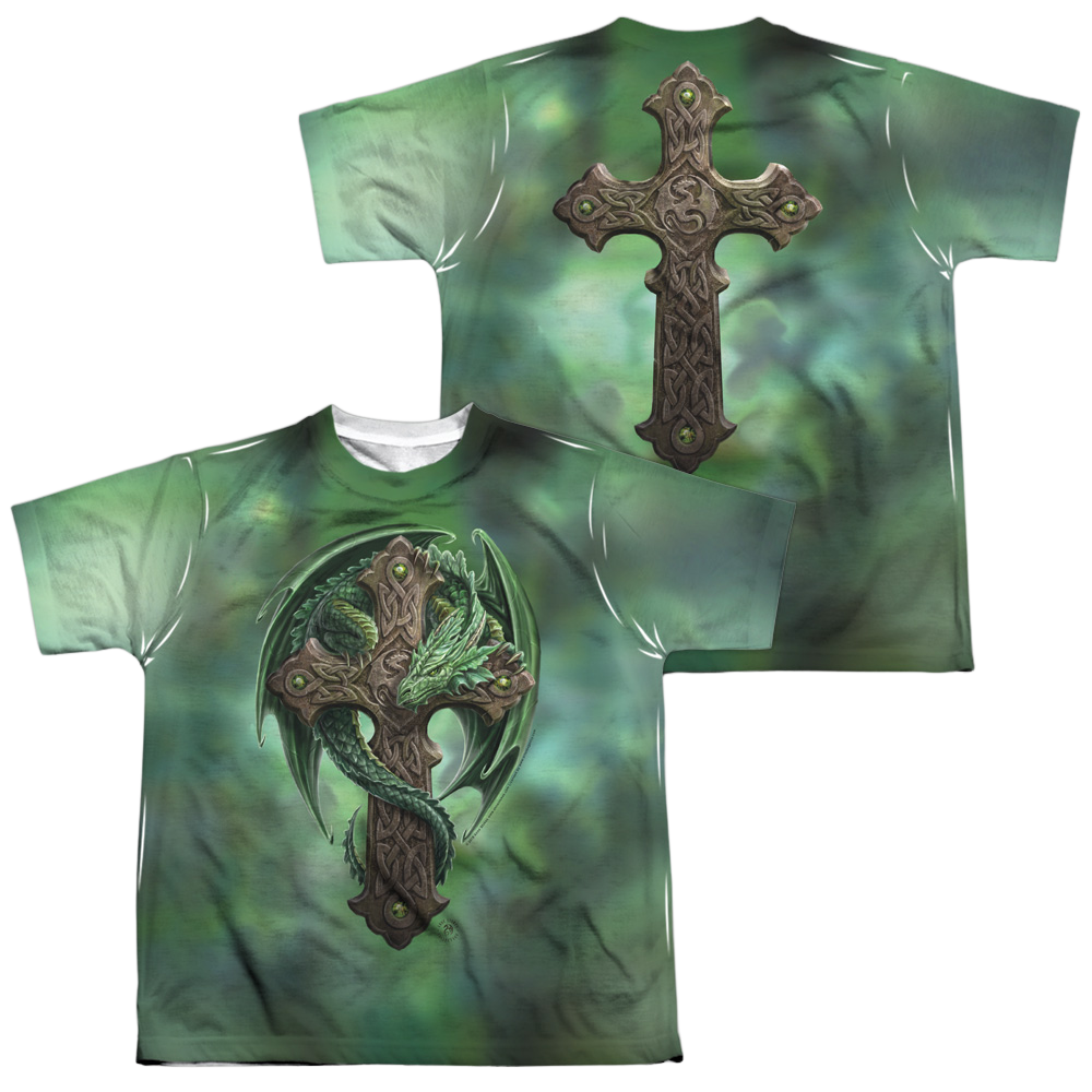 Anne Stokes Woodland Guardian - Youth All-Over Print T-Shirt (Ages 8-12) Youth All-Over Print T-Shirt (Ages 8-12) Anne Stokes   