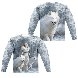 Anne Stokes Winter Guardians - Men's All-Over Print Long Sleeve T-Shirt Men's All-Over Print Long Sleeve Anne Stokes   