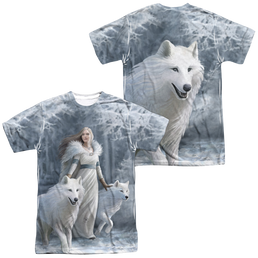 Anne Stokes Winter Guardians - Men's All-Over Print T-Shirt Men's All-Over Print T-Shirt Anne Stokes   