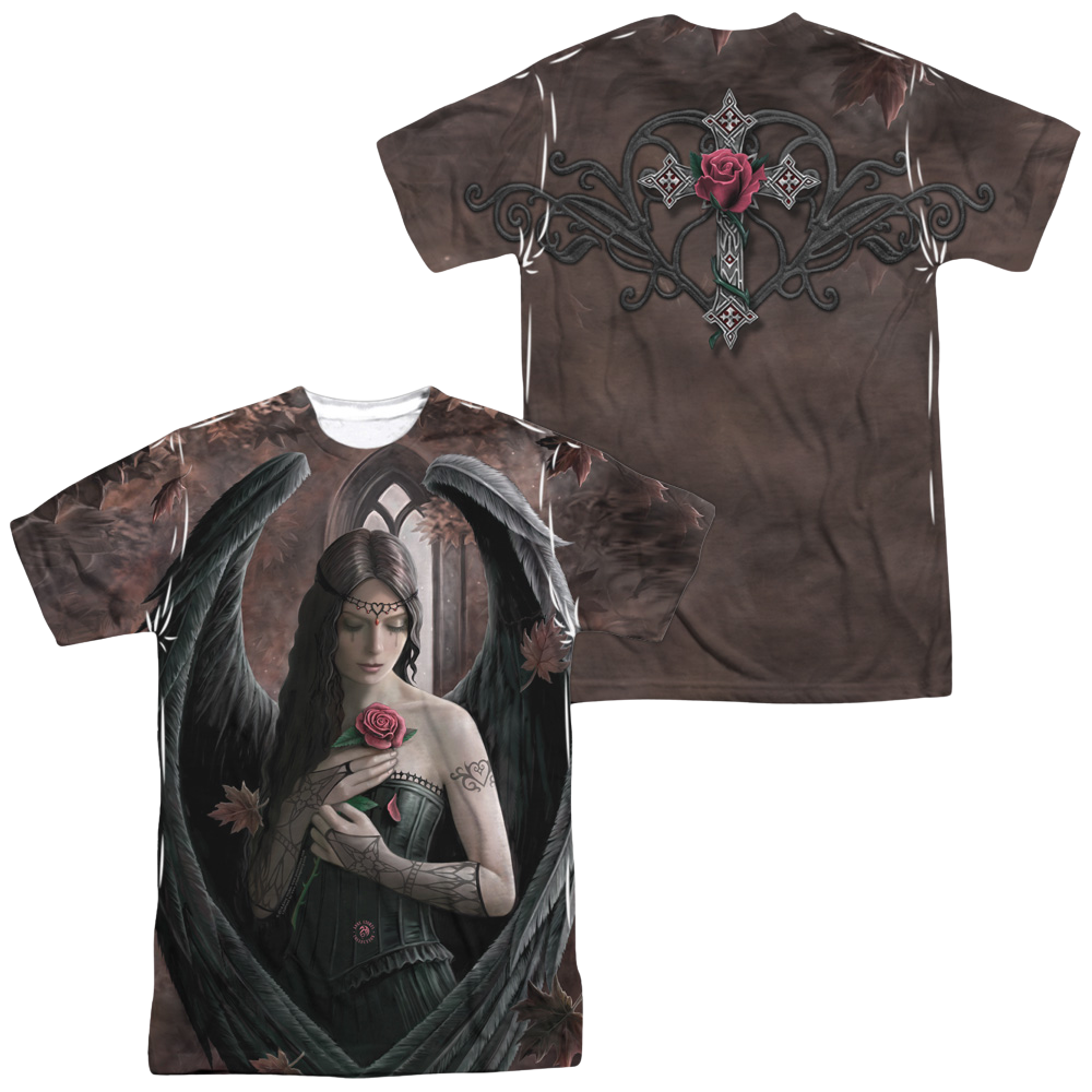 Anne Stokes Angel Rose - Men's All-Over Print T-Shirt Men's All-Over Print T-Shirt Anne Stokes   