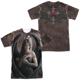 Anne Stokes Angel Rose - Men's All-Over Print T-Shirt Men's All-Over Print T-Shirt Anne Stokes   