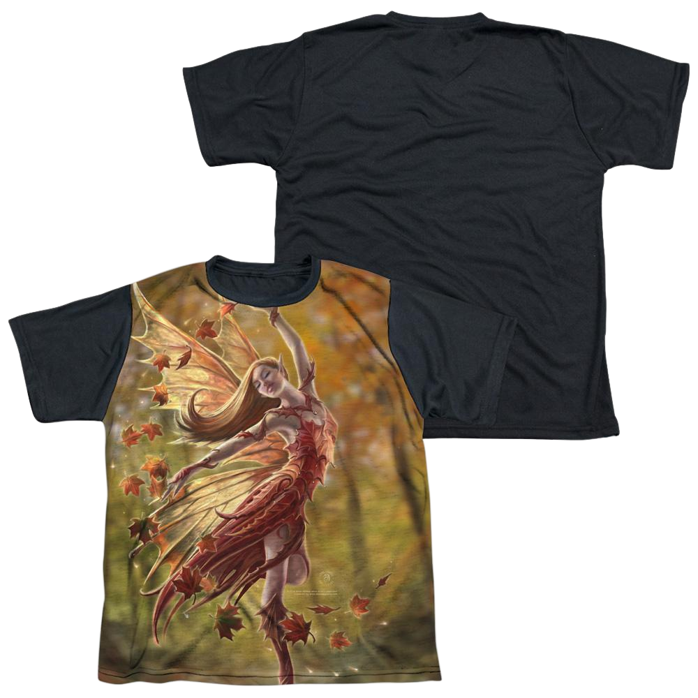 Anne Stokes Autumn Fairy - Youth Black Back T-Shirt (Ages 8-12) Youth Black Back T-Shirt (Ages 8-12) Anne Stokes   