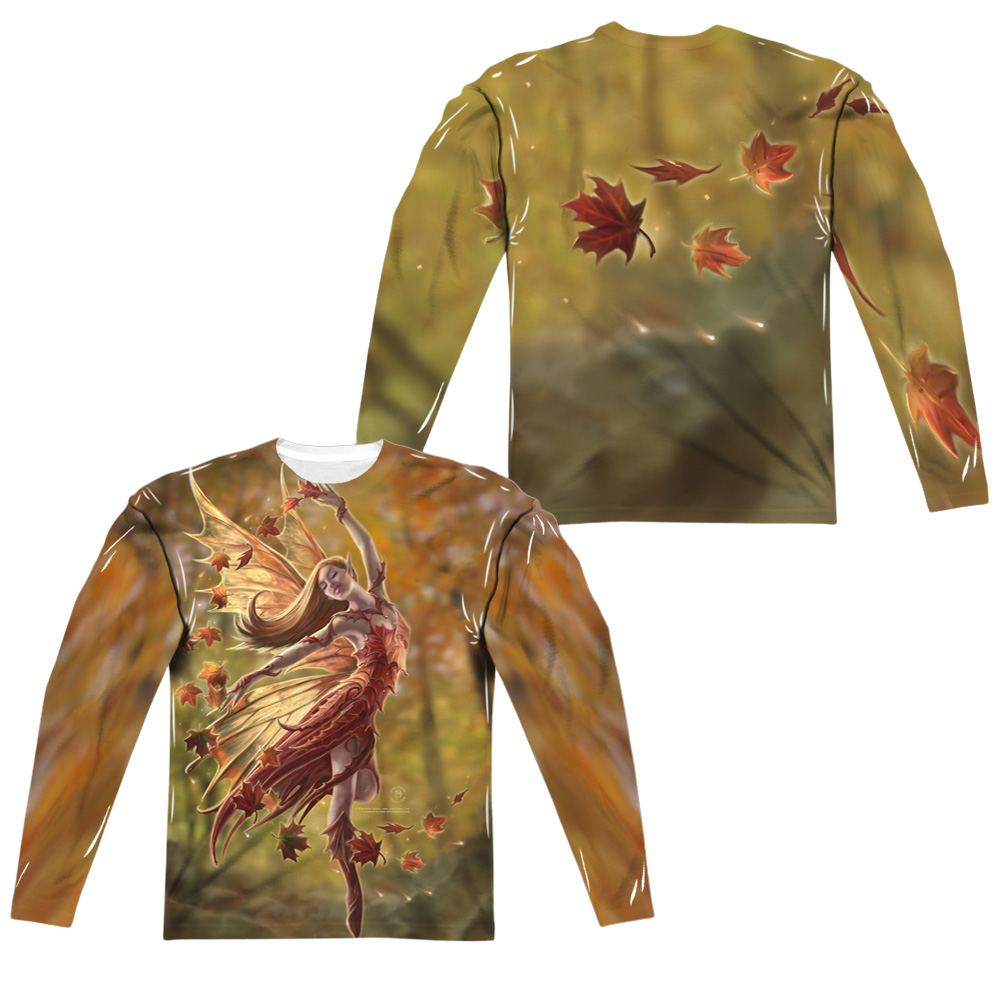 Anne Stokes Autumn Fairy - Men's All-Over Print Long Sleeve T-Shirt Men's All-Over Print Long Sleeve Anne Stokes   