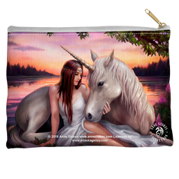 Anne Stokes Collection Pure Heart - Straight Bottom Accessory Pouch Straight Bottom Accessory Pouches Anne Stokes   