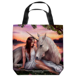Anne Stokes Collection Pure Heart - Tote Bag Tote Bags Anne Stokes   