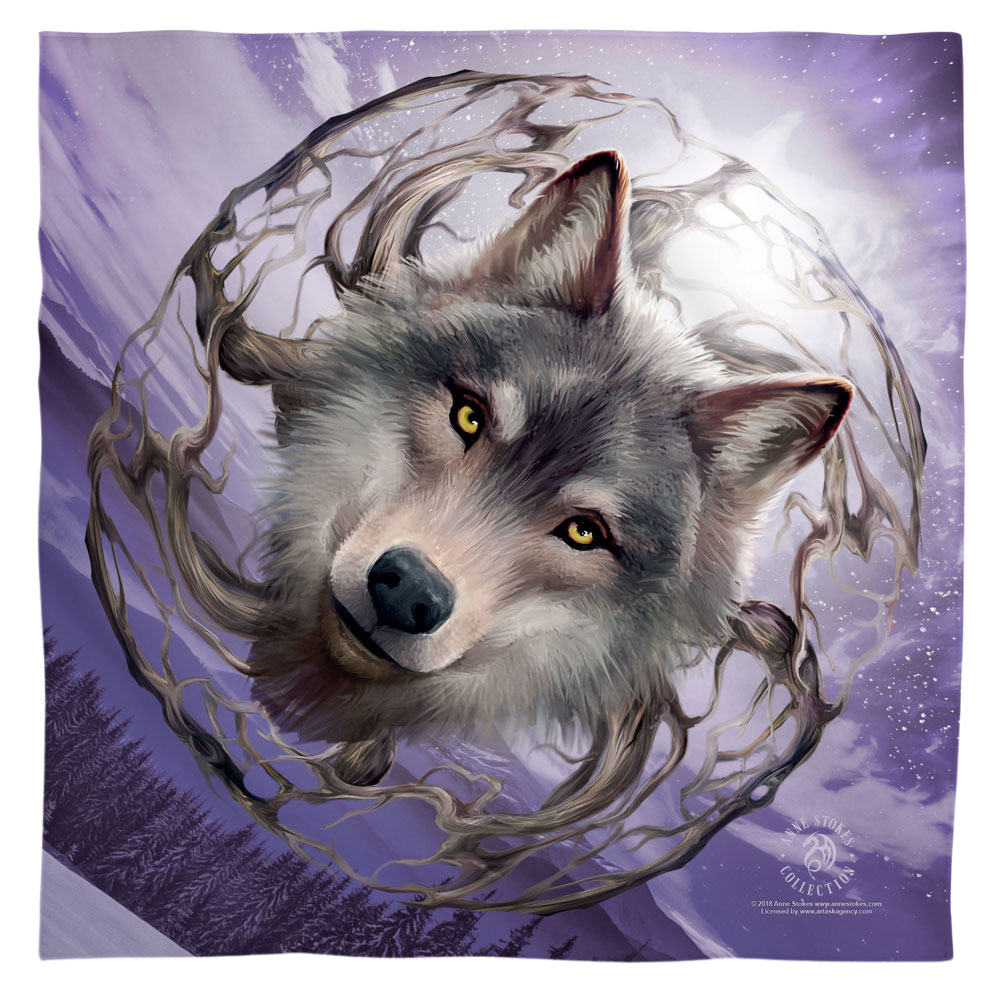 Anne Stokes Collection Night Forest - Bandana Bandanas Anne Stokes   