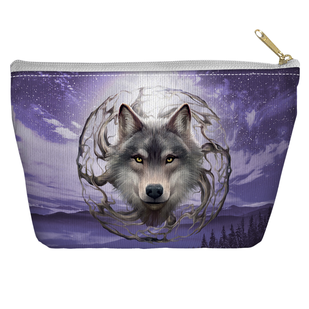 Anne Stokes Collection Night Forest - T Bottom Accessory Pouch T Bottom Accessory Pouches Anne Stokes   