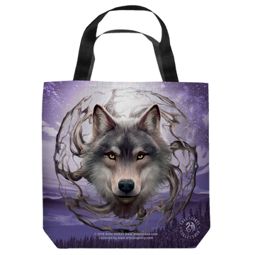 Anne Stokes Collection Night Forest - Tote Bag Tote Bags Anne Stokes   