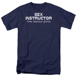 Sex Instructor Adult Regular Fit T-Shirt Men's Regular Fit T-Shirt Funny   