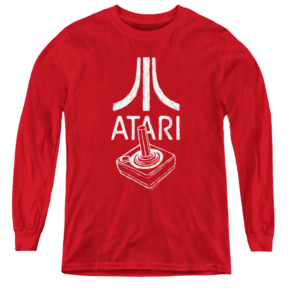 Atari Joystick Logo - Youth Long Sleeve T-Shirt Youth Long Sleeve T-Shirt Atari   