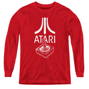 Atari Joystick Logo - Youth Long Sleeve T-Shirt Youth Long Sleeve T-Shirt Atari   
