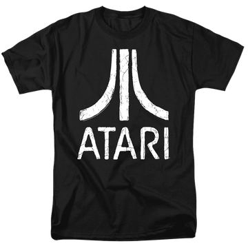 Atari Rough Logo - Men's Regular Fit T-Shirt Men's Regular Fit T-Shirt Atari   