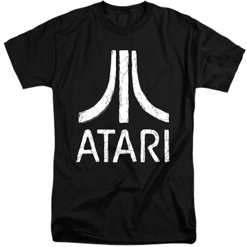 Atari Rough Logo - Men's Tall Fit T-Shirt Men's Tall Fit T-Shirt Atari   