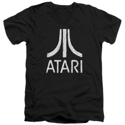 Atari Rough Logo - Men's V-Neck T-Shirt Men's V-Neck T-Shirt Atari   
