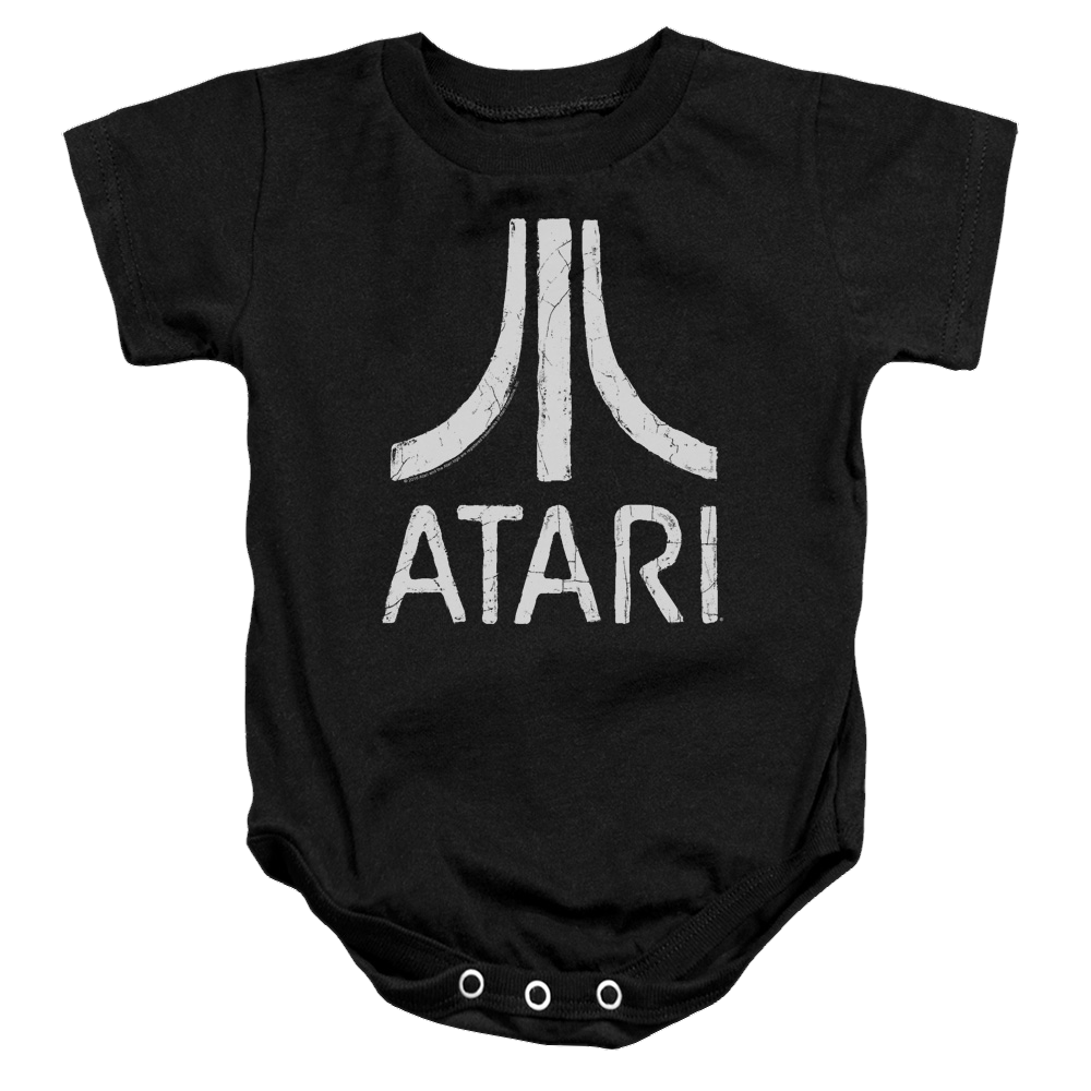 Atari Rough Logo - Baby Bodysuit Baby Bodysuit Atari   