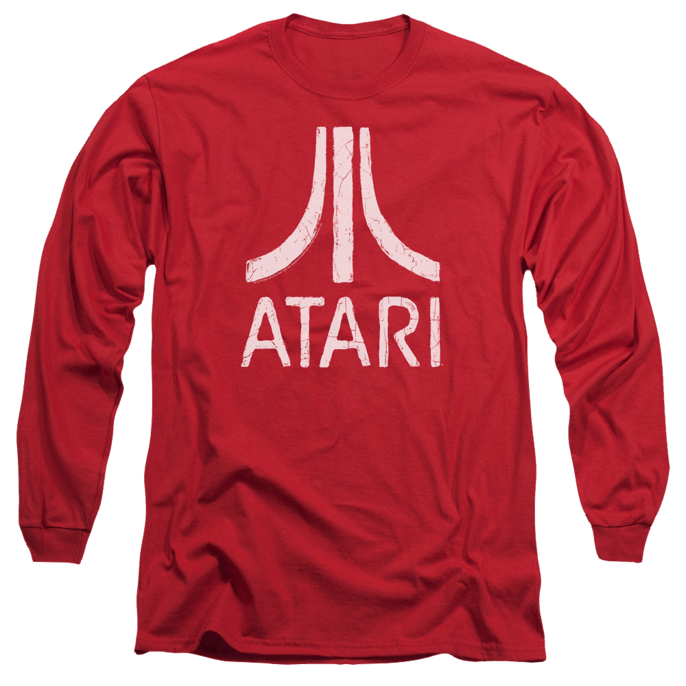 Atari Rough Logo - Men's Long Sleeve T-Shirt Men's Long Sleeve T-Shirt Atari   