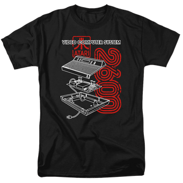 Atari 2600 - Men's Regular Fit T-Shirt Men's Regular Fit T-Shirt Atari   