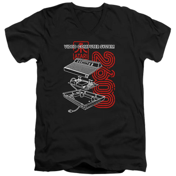 Atari 2600 - Men's V-Neck T-Shirt Atari