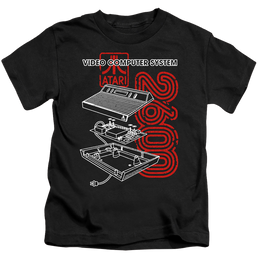 Atari 2600 - Kid's T-Shirt (Ages 4-7) Kid's T-Shirt (Ages 4-7) Atari   