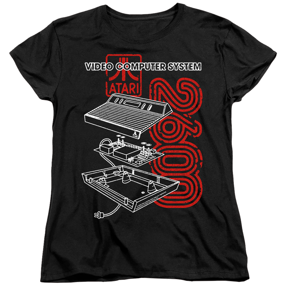 Atari 2600 - Women's T-Shirt Women's T-Shirt Atari   