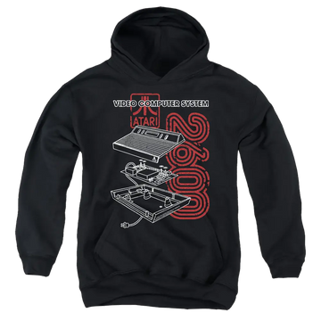 Atari 2600 Youth Pull-Over Hoodie Atari