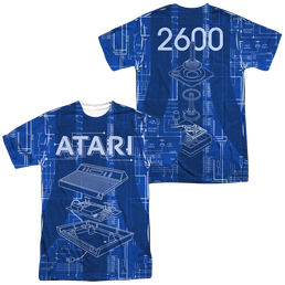 Atari Inside Out Men's All Over Print T-Shirt Men's All-Over Print T-Shirt Atari   