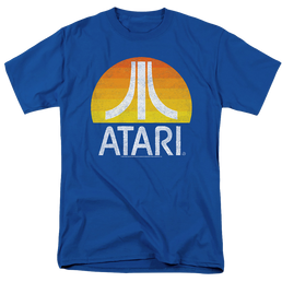 Atari Sunrise Eroded - Men's Regular Fit T-Shirt Men's Regular Fit T-Shirt Atari   