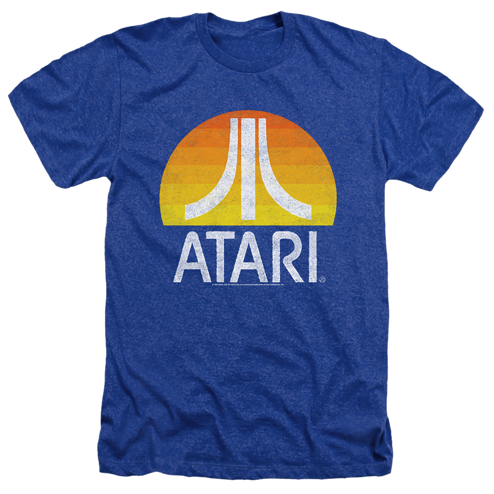 Atari Sunrise Eroded - Men's Heather T-Shirt Men's Heather T-Shirt Atari   