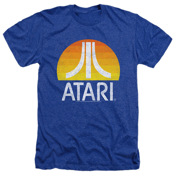 Atari Sunrise Eroded - Men's Heather T-Shirt Men's Heather T-Shirt Atari   