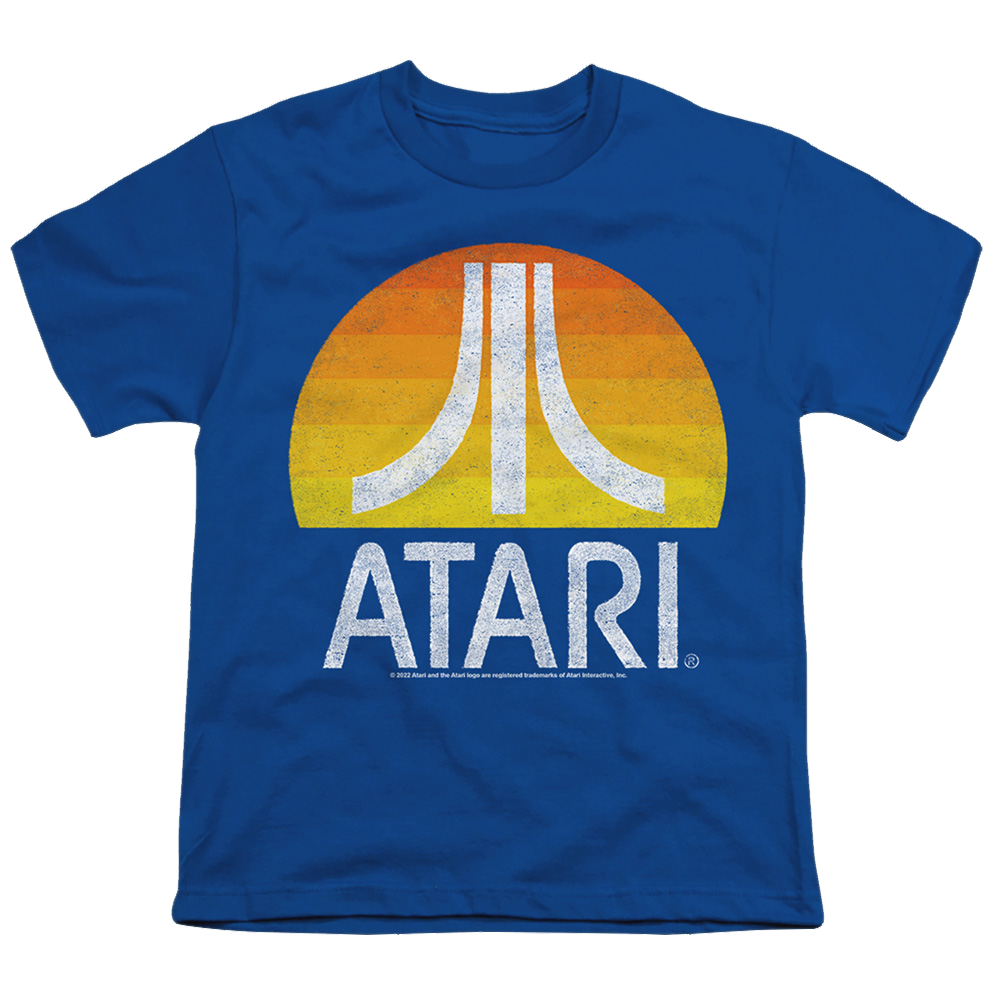 Atari Sunrise Eroded - Youth T-Shirt Youth T-Shirt (Ages 8-12) Atari   