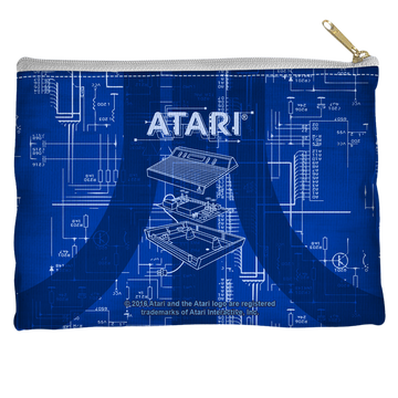 Atari Inside Out - Straight Bottom Accessory Pouch Straight Bottom Accessory Pouches Atari   