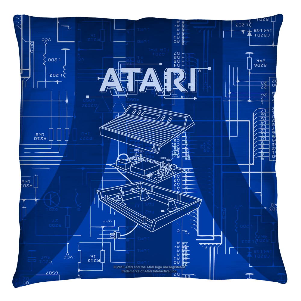 Atari Inside Out Throw Pillow Throw Pillows Atari   