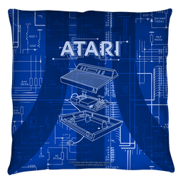 Atari Inside Out Throw Pillow Throw Pillows Atari   