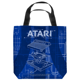 Atari Inside Out - Tote Bag Tote Bags Atari   
