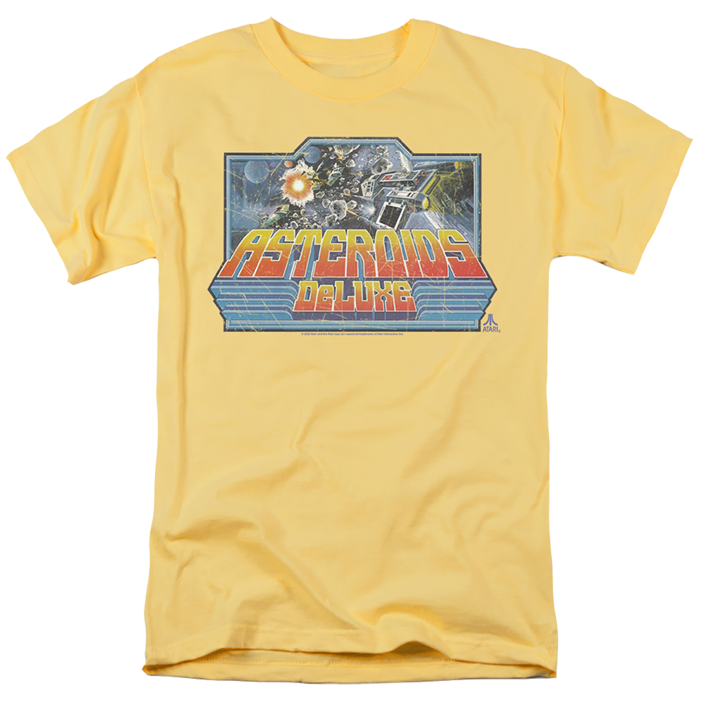 Atari Asteroids Deluxe - Men's Regular Fit T-Shirt Men's Regular Fit T-Shirt Atari   